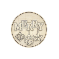 Thumbnail for Merry ornaments sign 3-D Layered Wood Blank