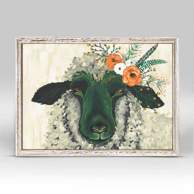 Flora & Fauna - Maeve by Spring Whitaker Mini Framed Canvas