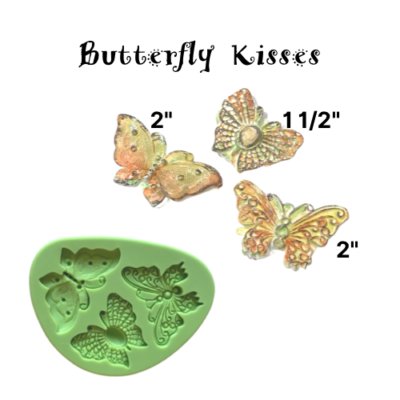 Butterfluy Kisses - Paint Pixie MOULDS - Rubbish Restyled
