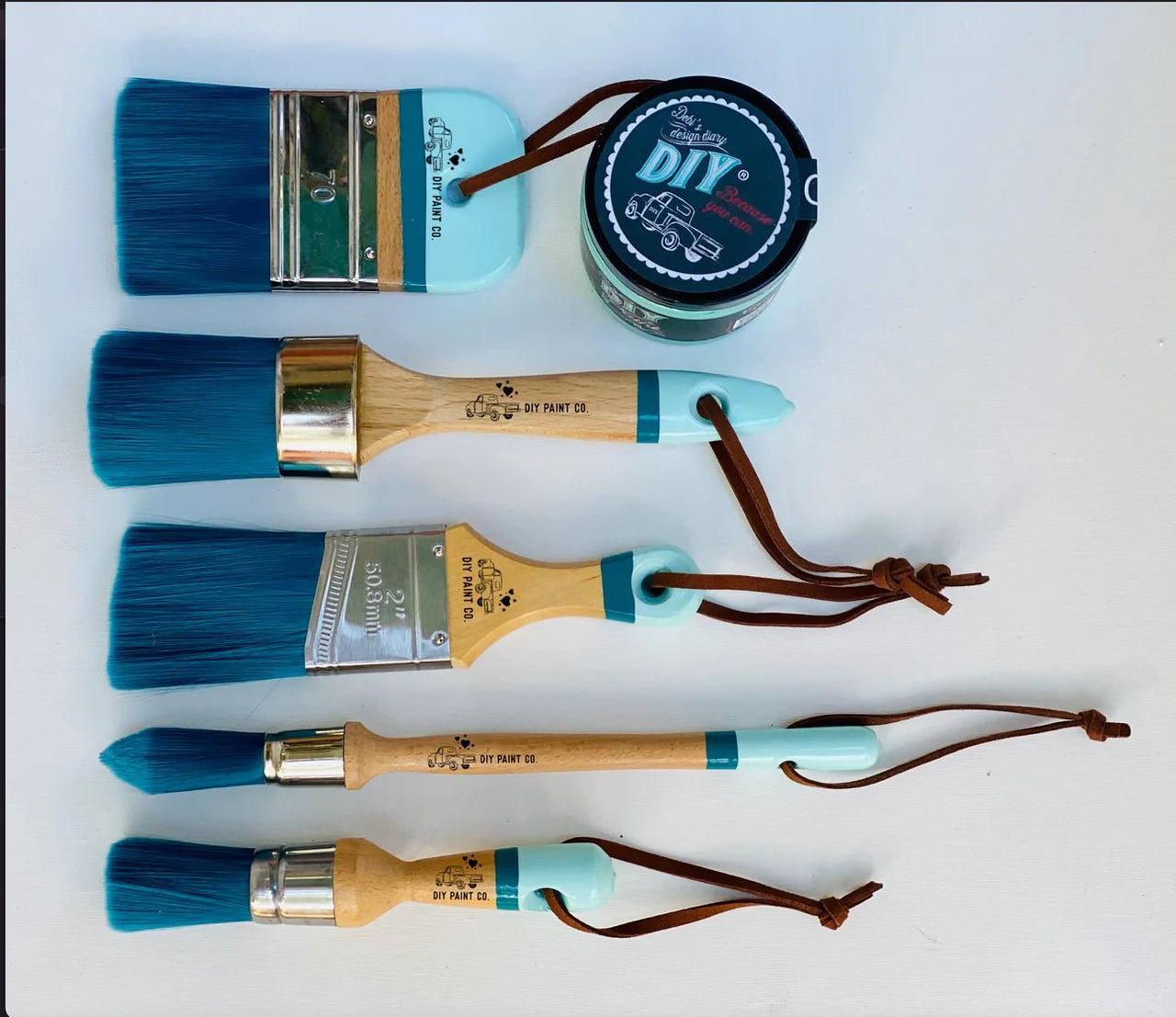DIY Brush Brushes by Debi's Design Diary - Rubbish Restyled