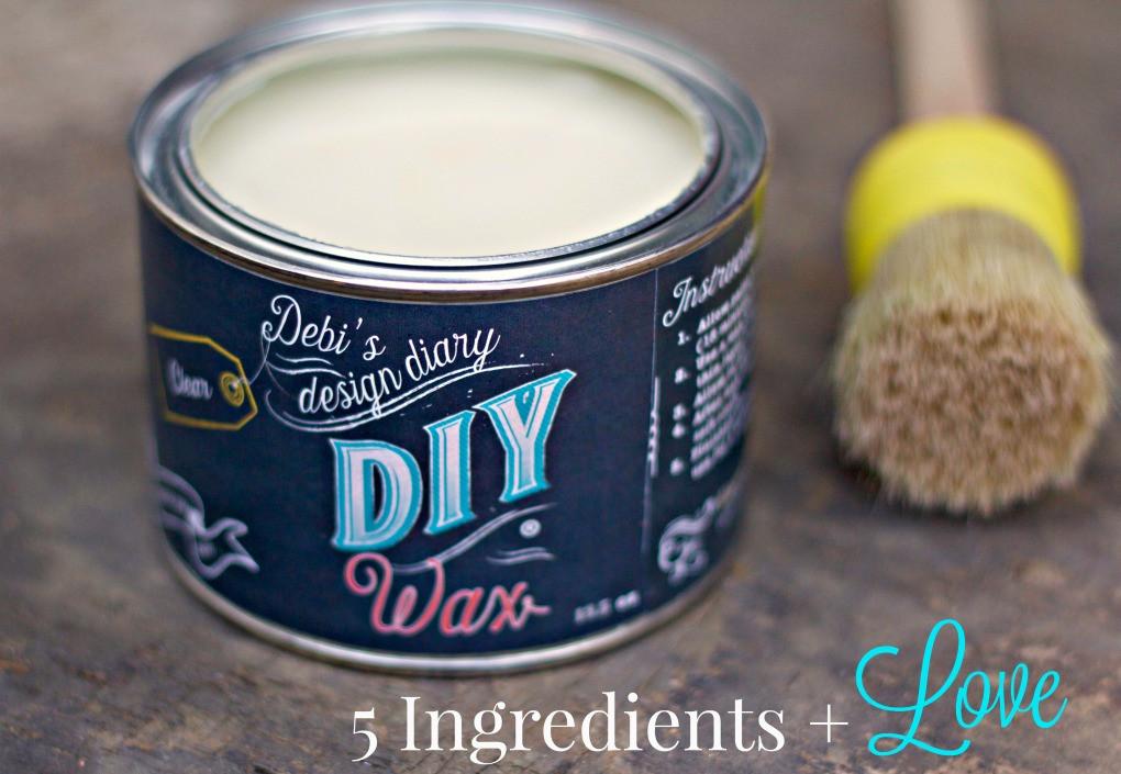 DIY Wax Clear by Debi's Design Diary - Rubbish Restyled