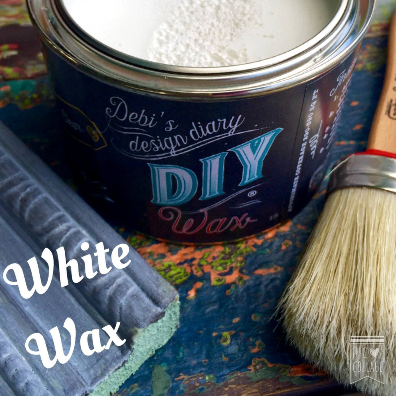 DIY Wax White by Debi's Design Diary - Rubbish Restyled