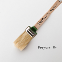 Thumbnail for PURPOSE #6 OVAL BRUSH Paint Pixie Brushes