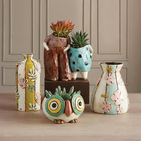 Thumbnail for Vintage Floral Vase