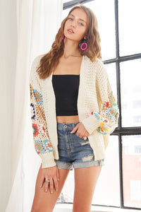 Thumbnail for MULTI PATTERN CARDIGAN