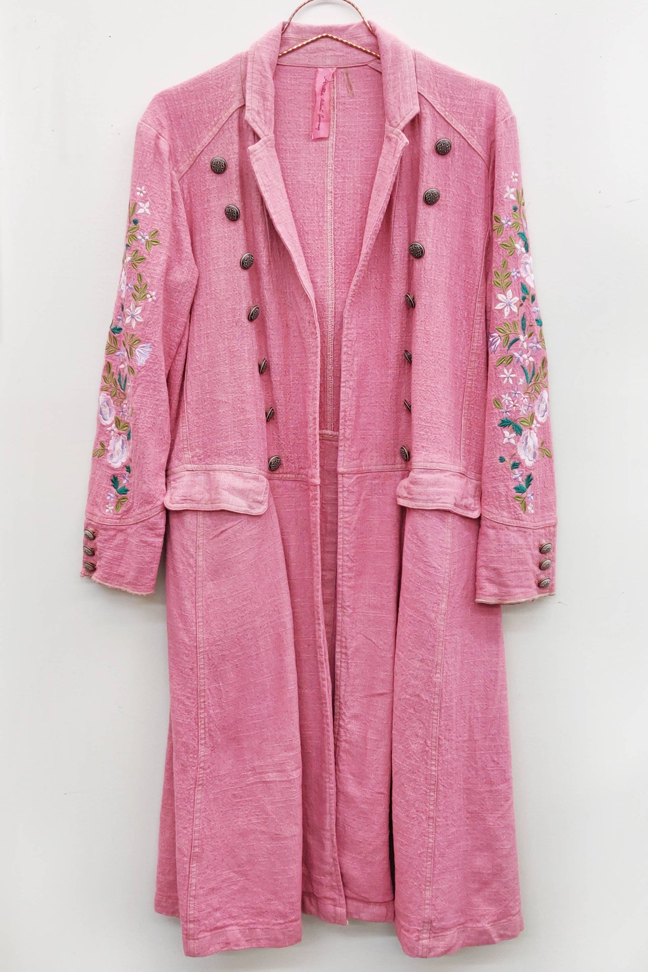 Pink City Coat: Rose