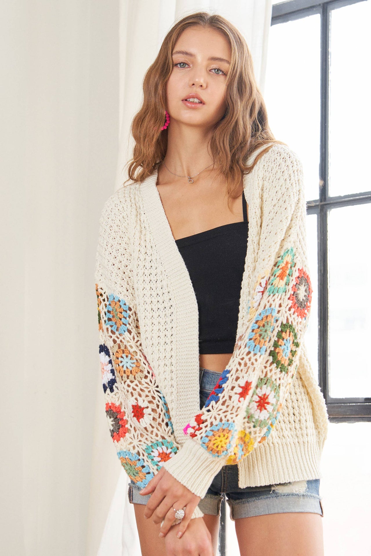 MULTI PATTERN CARDIGAN