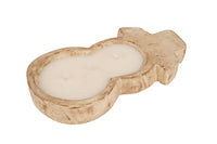 Thumbnail for Snowman-Farmhouse-Candle Ready Dough Bowl-6x12 inches-Small: Traditional Color