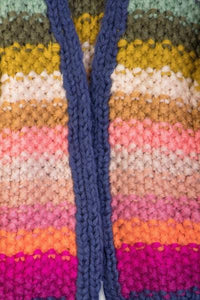 Thumbnail for Rainbow Knitted Cardigan