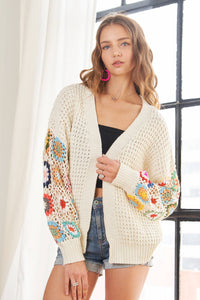 Thumbnail for MULTI PATTERN CARDIGAN