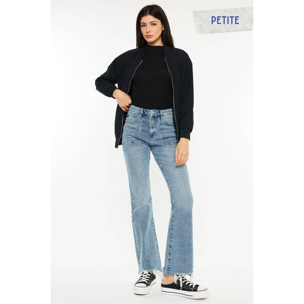 KanCan High Rise Flare Jean