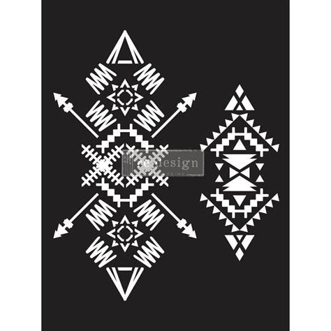 DÉCOR STENCILS®Decor Stencils® – Tribal Imprint – 1 pc, sheet size 9″x12″