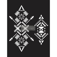 Thumbnail for DÉCOR STENCILS®Decor Stencils® – Tribal Imprint – 1 pc, sheet size 9″x12″