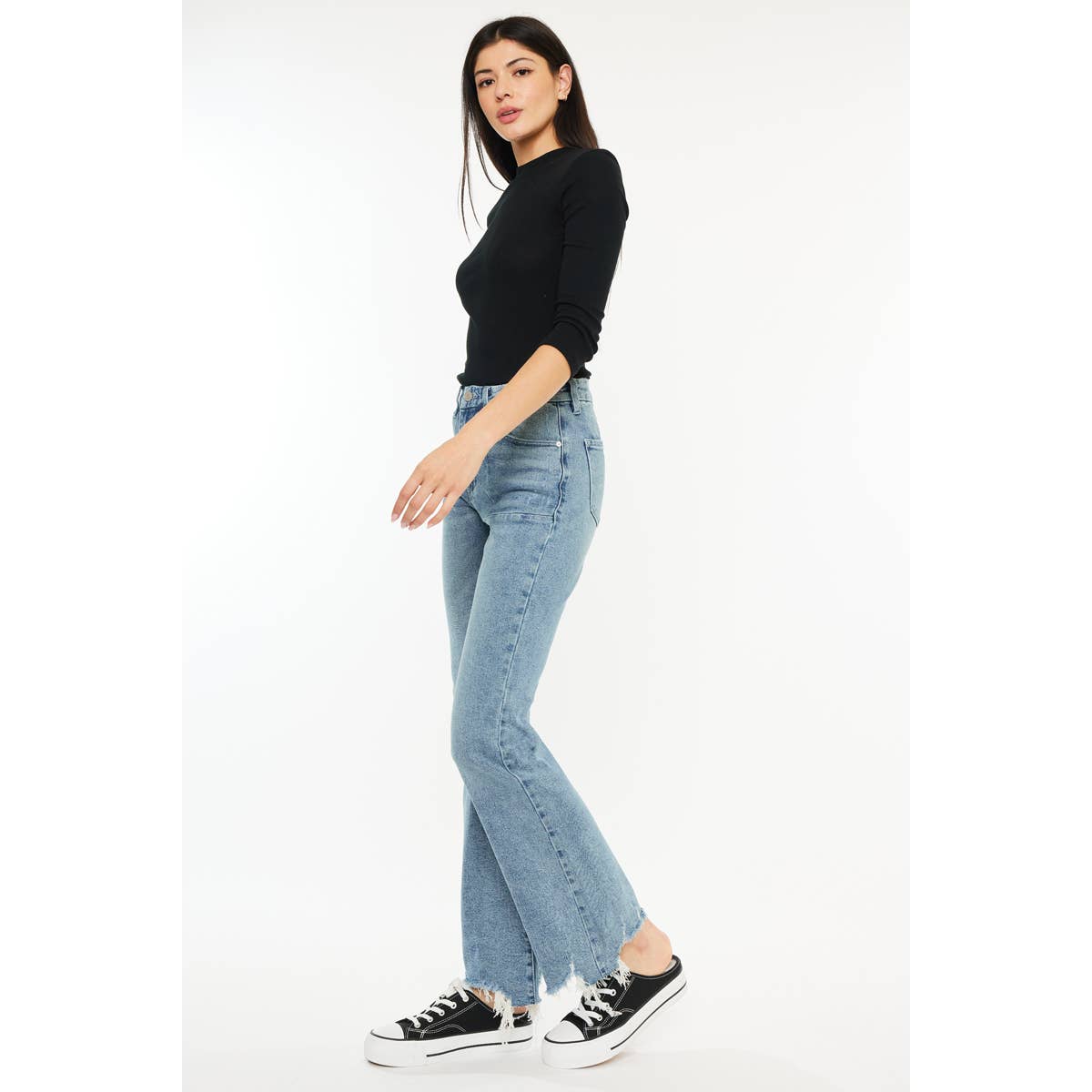 KanCan High Rise Flare Jean