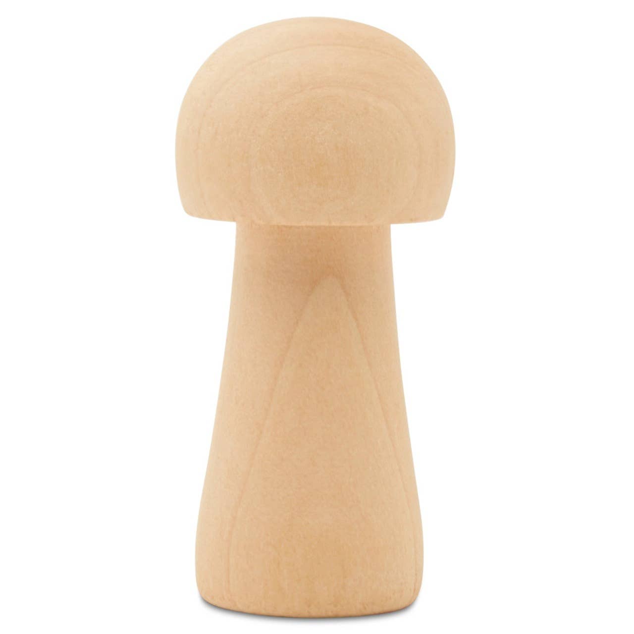 Wooden Mushroom: 4"