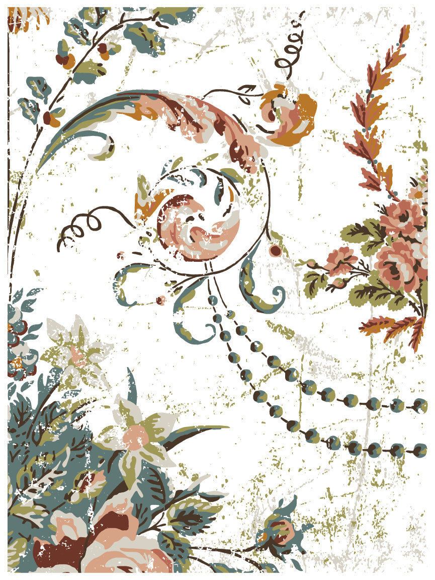 Chateau IOD Paint Inlay 12x16 Pad™- Iron Orchid Designs