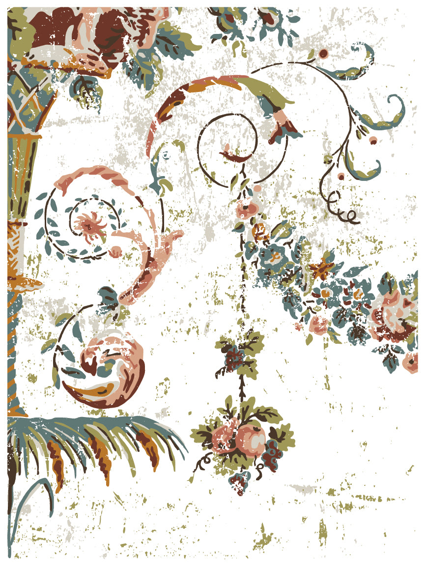 Chateau IOD Paint Inlay 12x16 Pad™- Iron Orchid Designs