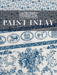 Thumbnail for Delft Traditions Azure IOD Paint Inlay 12x16 Pad™ - Iron Orchid Designs