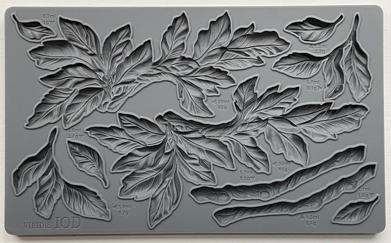 Viridis  6"x10" - IOD Decor Mould™ - Iron Orchid Designs