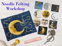 Thumbnail for April 27th 11a  - 2p Man on the Moon Needlefelting Class