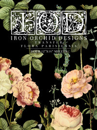 Thumbnail for Flora Parisiensis 24x33 Decor Transfer™ -Iron Orchid Designs