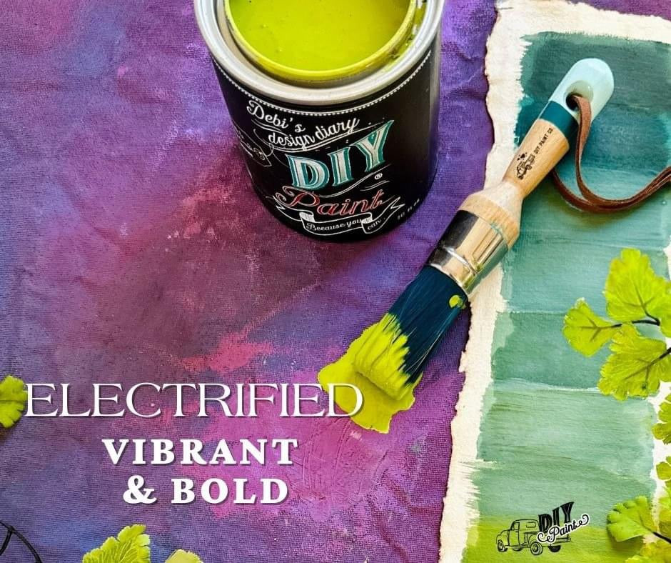 Electrified DIY Paint by Debi's Design Diary