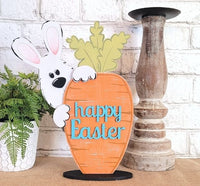 Thumbnail for Happy Easter Bunny Carrot Standing Sign  - Pick a Project - In- Person Workshop