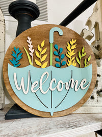 Thumbnail for Welcome Floral Umbrella  - Pick a Project - In- Person Workshop
