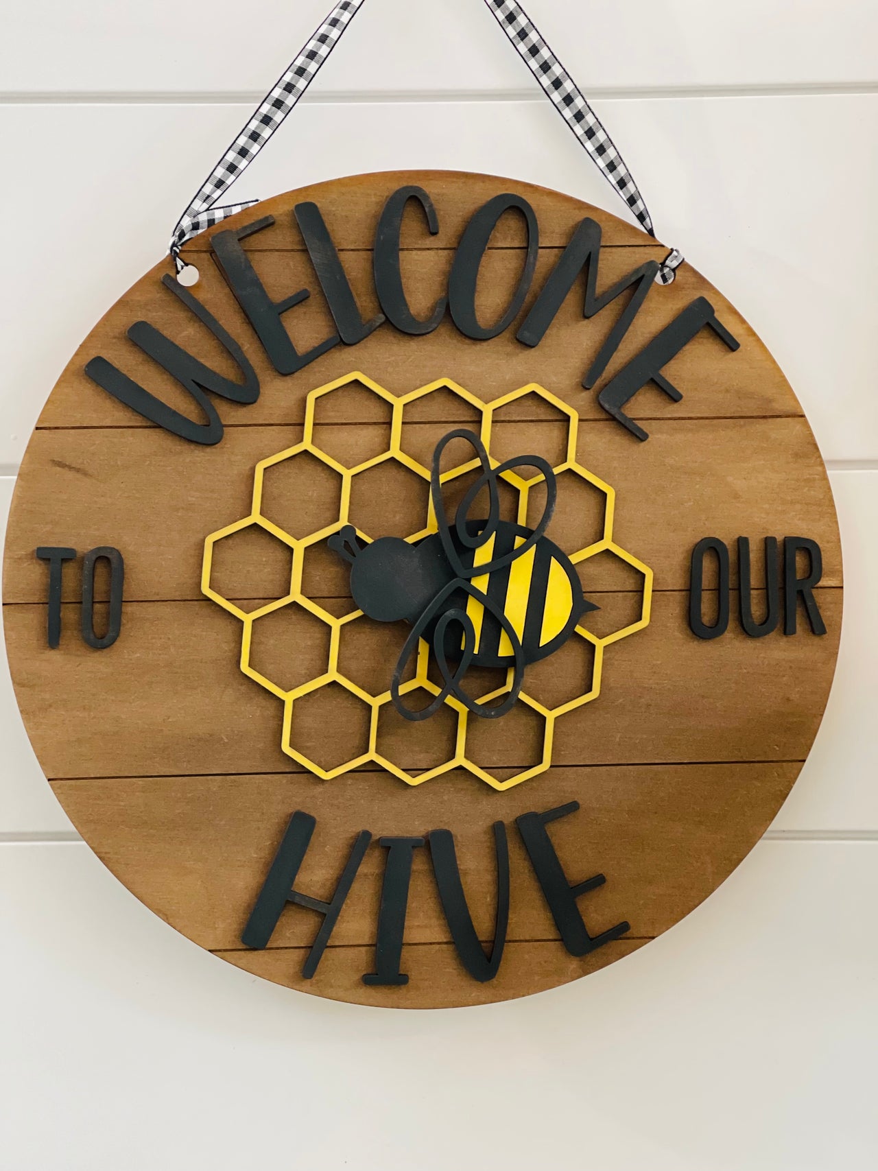 Welcome to our Hive sign  - Pick a Project - In- Person Workshop
