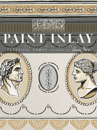 Thumbnail for Classical Cameo IOD Paint Inlay 12x16 Pad™ Iron Orchid Designs