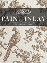 Thumbnail for Grisaille Toile IOD Paint Inlay 12x16 Pad™- Iron Orchid Designs