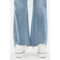 Thumbnail for KanCan USA PLUS PETITE HIGH RISE FLARE JEANS