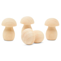Thumbnail for Wooden Mushroom: 2-1/2
