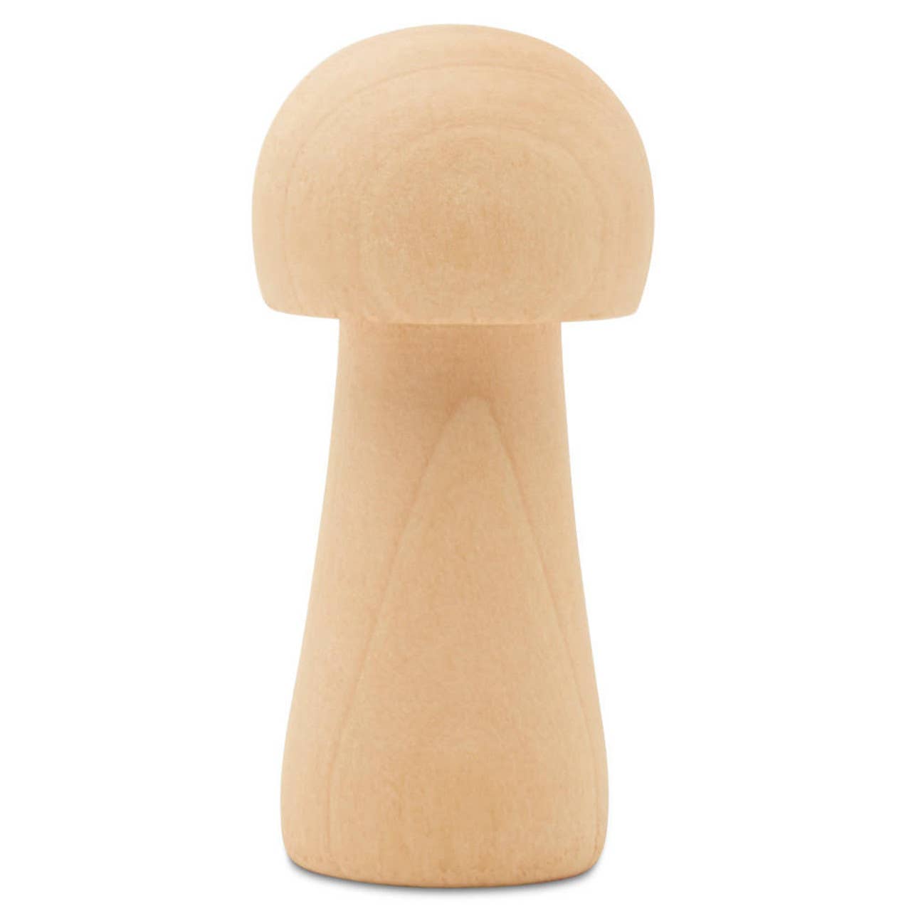 Wooden Mushroom: 4"