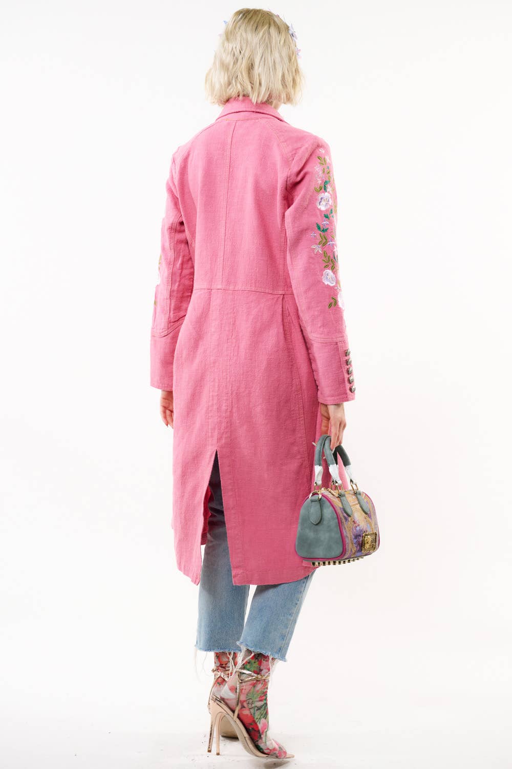 Pink City Coat: Rose