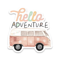 Thumbnail for Hello Adventure Pink Van