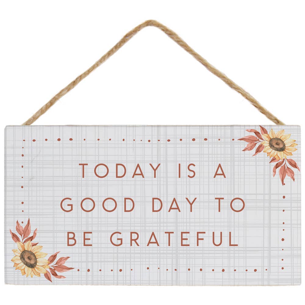 Today Grateful Sunflower - Petite Hanging Accents