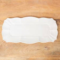 Thumbnail for La Dolce Rectangle Platter - White