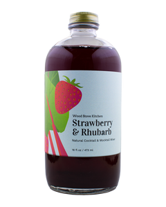 Wood Stove Kitchen - Strawberry-Rhubarb Cocktail & Mocktail Mixer