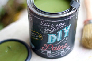 Gypsy Green DIY Paint by Debi's Design Diary