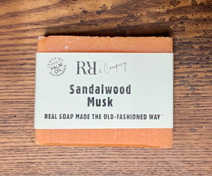 Sandalwood Musk soap - Rubbish Restyled