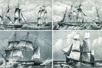 Thumbnail for Ships At Sea  | Jami Ray Vintage Decoupage Paper