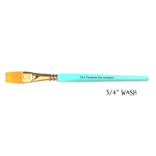 Assistant 3/4" Flat - The Turquoise Iris Hobbyist Collection - Rubbish Restyled
