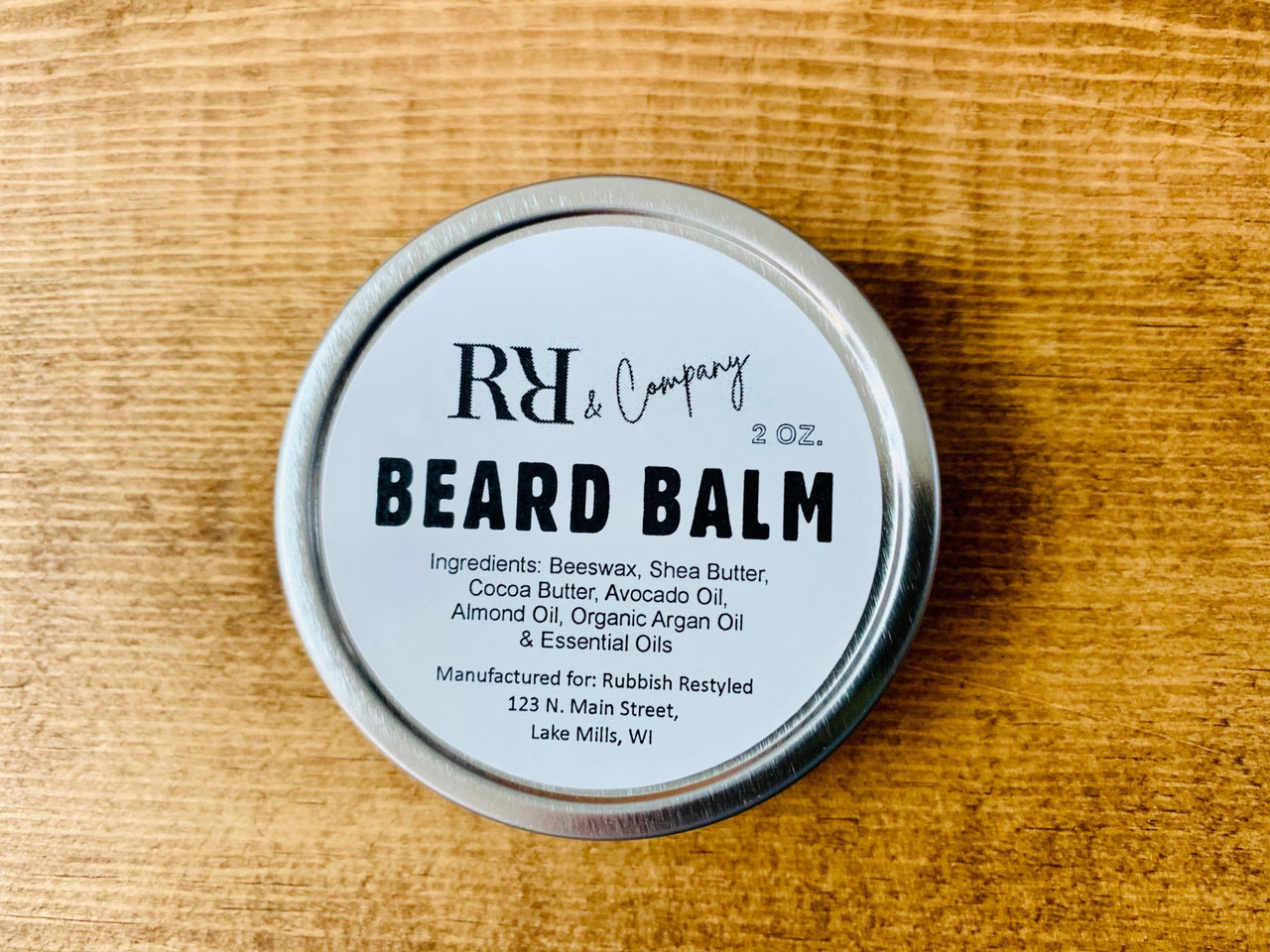 Beard balm - RR & CO - Rubbish Restyled