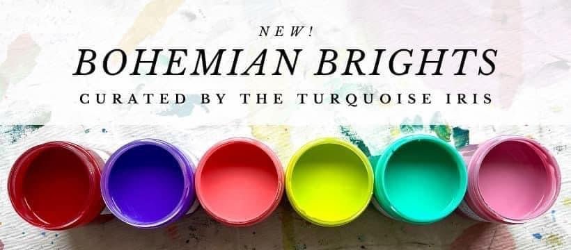 Bohemian Brights by The Turquoise Iris - DIY Paint - Rubbish Restyled