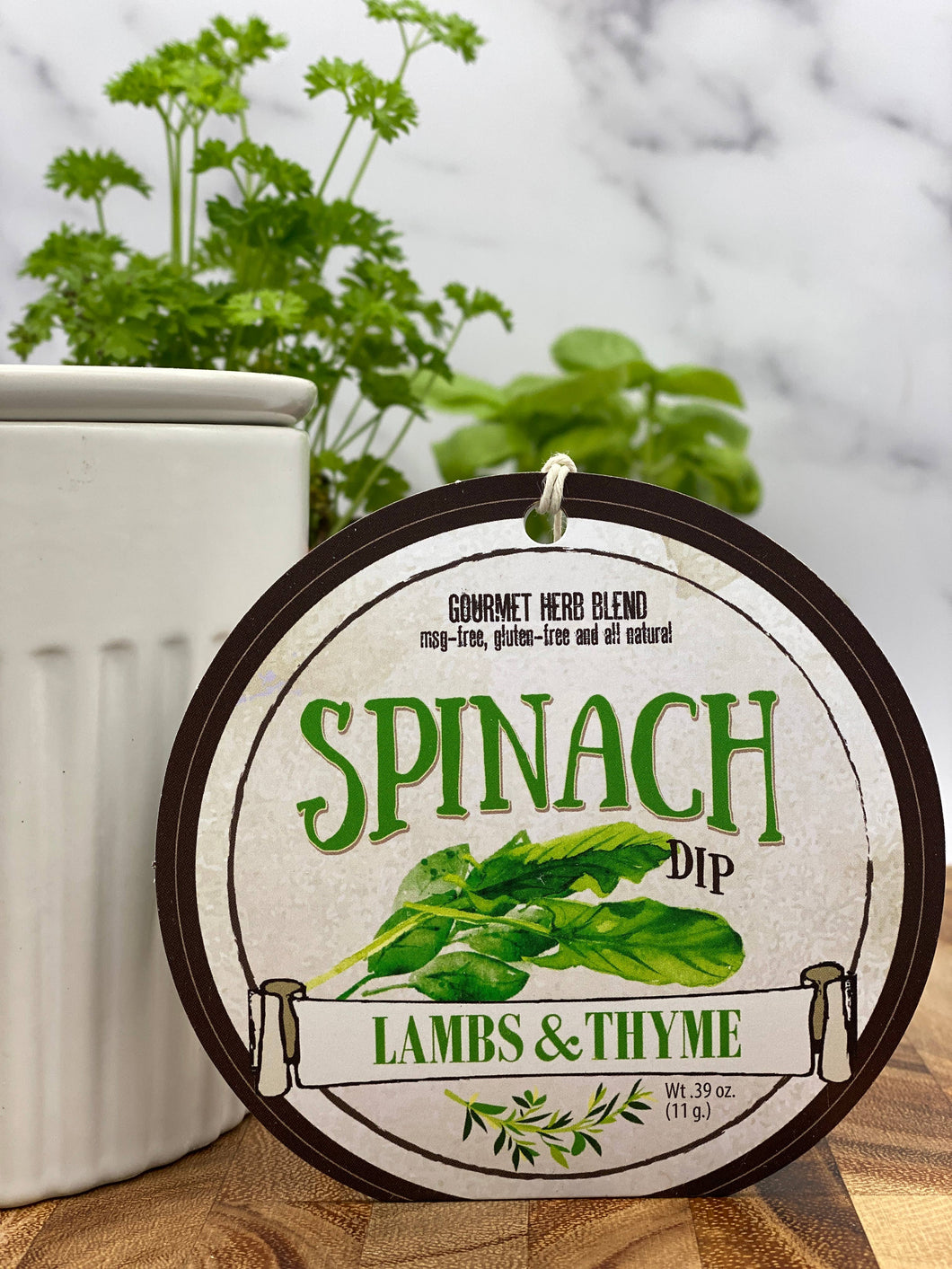 Lambs & Thyme - Spinach Dip - Half Dozen