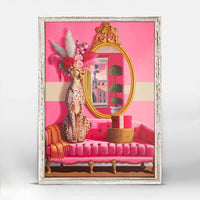 Thumbnail for C'est La Vie Cheetah by Heather Gauthier Art Framed Canvas - Rubbish Restyled