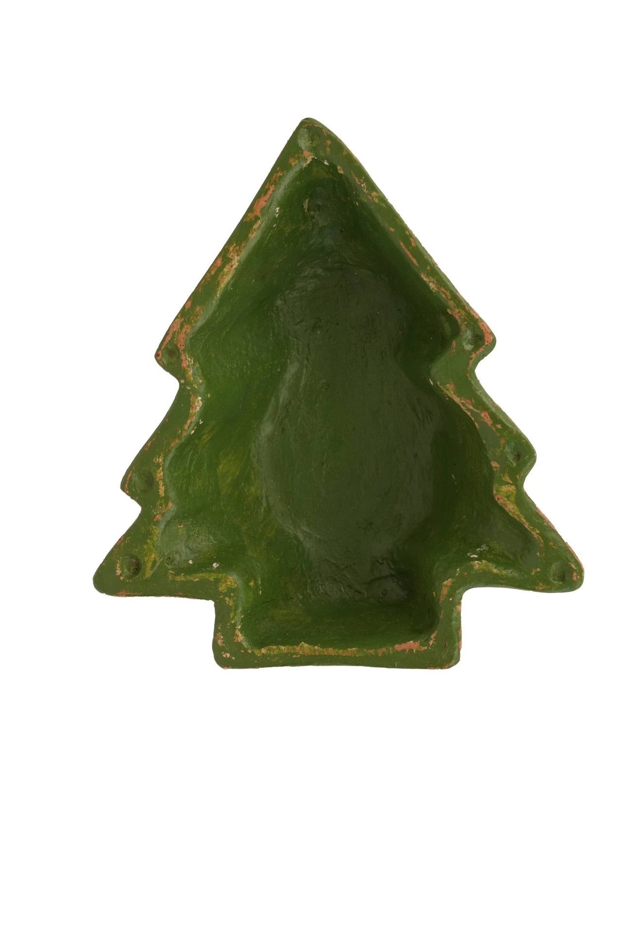 Christmas Tree Clay Vessel-Candle Ready-9x8 inch-3 Color-NEW: Green - Rubbish Restyled