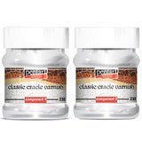 Classic crackle varnish, 2 components, 230 ml set - Rubbish Restyled