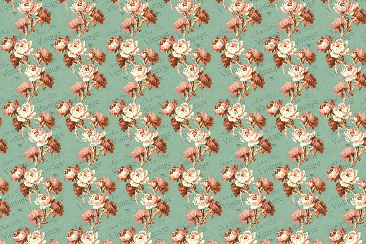 Cottage Floral | Jami Ray Vintage Decoupage Paper - Rubbish Restyled